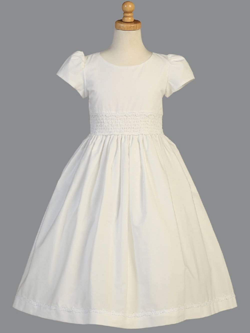 White Communion Dresses Size